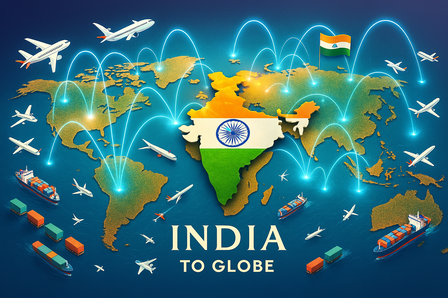 Global Trade Network - India to Globe